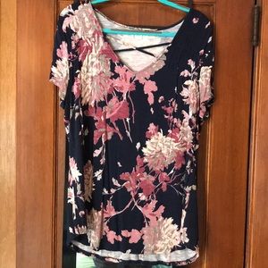 Maurice’s V-Neck Floral Top